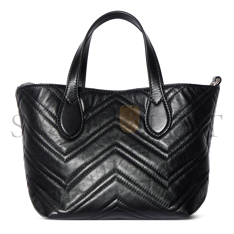Gvc*1 gg marmont small tote bag 855391 (17.5*17*12.5cm)